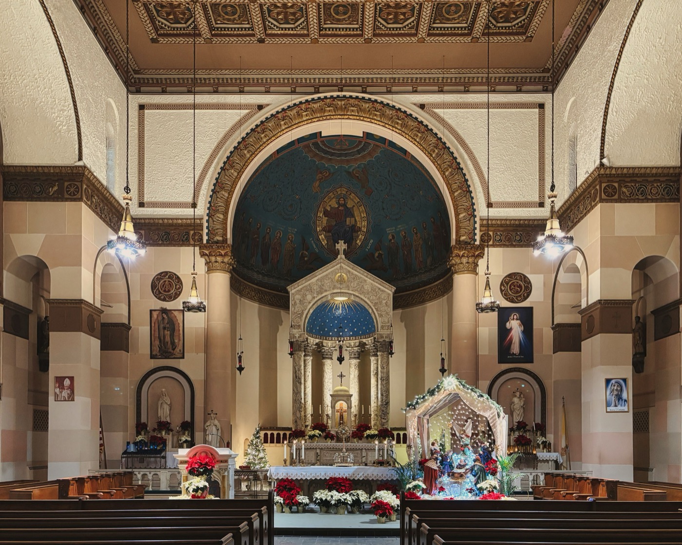 Catholic church interior